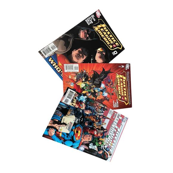 DC Justice League of America #0-2 Meltzer Benes Hope - Picture 9 of 12